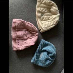 Snowboarding toque lot of 3